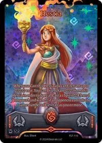 Hestia (Full Art) - Divine Champions: Firestorm - Elestrals card