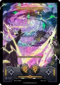 Thunderstorm (Full Art) - Divine Champions: Firestorm - Elestrals card