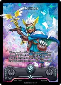 Hermes (Full Art) - Divine Champions: Firestorm - Elestrals card