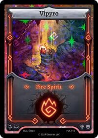 Vipyro (Holo) - Divine Champions: Firestorm - Elestrals card