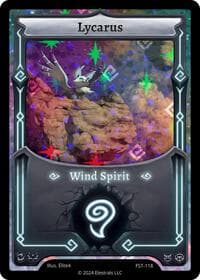 Lycarus (Holo) - Divine Champions: Firestorm - Elestrals card