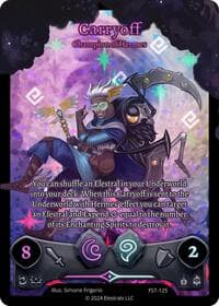 Carryoff - Champion of Hermes (Box Topper) - Divine Champions: Firestorm - Elestrals card