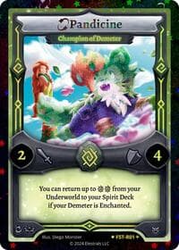 Pandicine - Champion of Demeter (Stellar) - Divine Champions: Firestorm - Elestrals card