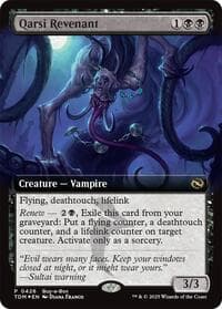 Qarsi Revenant (Extended Art) - Buy-A-Box Promos - Magic: The Gathering card