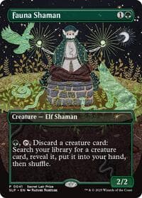 Fauna Shaman - Secret Lair Showdown - Magic: The Gathering card