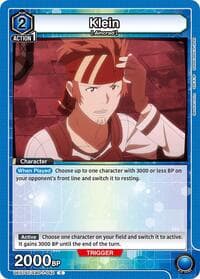 Klein - UE07ST: Sword Art Online Starter Deck - Union Arena card