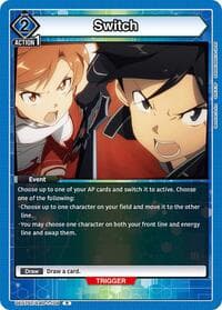 Switch - UE07ST: Sword Art Online Starter Deck - Union Arena card