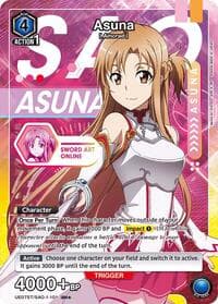 Asuna (101) (SR*) - UE07ST: Sword Art Online Starter Deck - Union Arena card