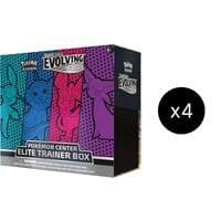 Evolving Skies Pokemon Center Elite Trainer Box Case [Glaceon/Vaporeon/Sylveon/Espeon] (Exclusive) - SWSH07: Evolving Skies - Pokemon card
