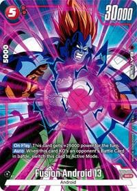 Fusion Android 13 - FB06-002 (Alternate Art) - Rivals Clash - Dragon Ball Super: Fusion World card