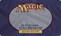 Magic Grand Prix 2019 Playmat: Vegas - Old School - Magic Promotional Playmats - Playmats card