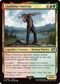 Gladiolus Amicitia - FINAL FANTASY - Magic: The Gathering card