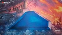 Eternal Weekend Vintage Championship 2019 Ultra Pro Exclusive Playmat for Magic: The Gathering - Mox Sapphire (Asia) - Ultra Pro Playmats - Playmats card