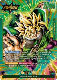 Broly : BR - FB06-048 (Alternate Art) - Rivals Clash - Dragon Ball Super: Fusion World card