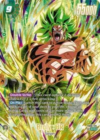Broly : BR - FB06-120 (Alternate Art) - Rivals Clash - Dragon Ball Super: Fusion World card