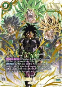 Broly : BR - FB06-120 (Super Alternate Art) - Rivals Clash - Dragon Ball Super: Fusion World card