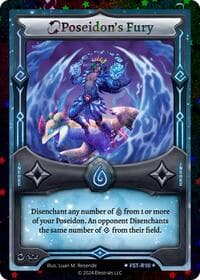 Poseidon's Fury (Stellar) - Divine Champions: Firestorm Starter Decks - Elestrals card
