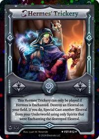 Hermes' Trickery (Stellar) - Divine Champions: Firestorm Starter Decks - Elestrals card
