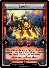 Lavalith - Divine Champions: Firestorm Starter Decks - Elestrals card