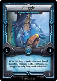 Sluggle - Champion of Poseidon - Divine Champions: Firestorm Starter Decks - Elestrals card