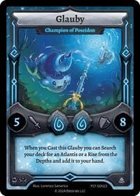 Glauby - Champion of Poseidon - Divine Champions: Firestorm Starter Decks - Elestrals card
