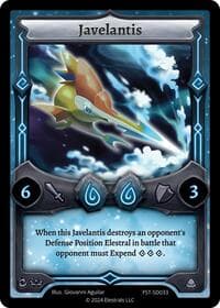 Javelantis - Divine Champions: Firestorm Starter Decks - Elestrals card