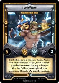 Griffuse - Champion of Zeus - Divine Champions: Firestorm Starter Decks - Elestrals card
