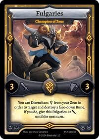 Fulgaries - Champion of Zeus - Divine Champions: Firestorm Starter Decks - Elestrals card