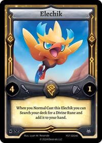 Elechik - Divine Champions: Firestorm Starter Decks - Elestrals card