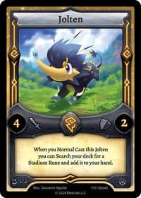 Jolten - Divine Champions: Firestorm Starter Decks - Elestrals card