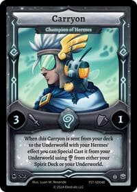 Carryon - Champion of Hermes - Divine Champions: Firestorm Starter Decks - Elestrals card