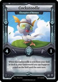 Cockatoodle - Champion of Hermes - Divine Champions: Firestorm Starter Decks - Elestrals card