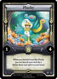 Plucky - Divine Champions: Firestorm Starter Decks - Elestrals card