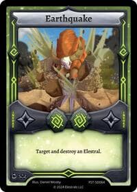 Earthquake - Divine Champions: Firestorm Starter Decks - Elestrals card