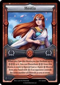 Hestia - Divine Champions: Firestorm Starter Decks - Elestrals card