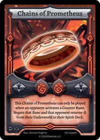 Chains of Prometheus - Divine Champions: Firestorm Starter Decks - Elestrals card