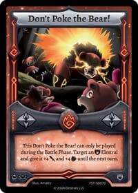 Don't Poke the Bear! - Divine Champions: Firestorm Starter Decks - Elestrals card