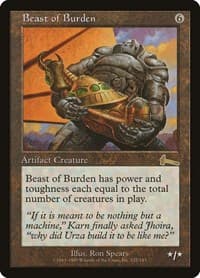 Beast of Burden - Urza's Legacy - Magic: The Gathering card