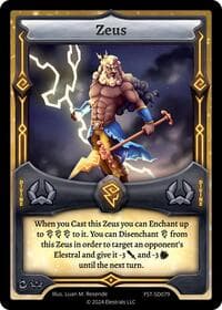 Zeus - Divine Champions: Firestorm Starter Decks - Elestrals card