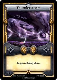 Thunderstorm - Divine Champions: Firestorm Starter Decks - Elestrals card