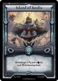 Island of Aeolia - Divine Champions: Firestorm Starter Decks - Elestrals card
