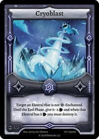 Cryoblast - Divine Champions: Firestorm Starter Decks - Elestrals card