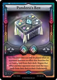 Pandora's Box - Divine Champions: Firestorm Starter Decks - Elestrals card