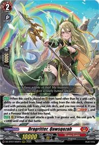 Dragritter, Qawsqozah - DZ-BT07: Moon Fangs & Cerulean Blaze - Cardfight Vanguard card