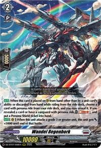 Wandel Regenbork - DZ-BT07: Moon Fangs & Cerulean Blaze - Cardfight Vanguard card