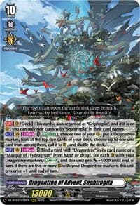Dragontree of Advent, Sephirogila - DZ-BT07: Moon Fangs & Cerulean Blaze - Cardfight Vanguard card