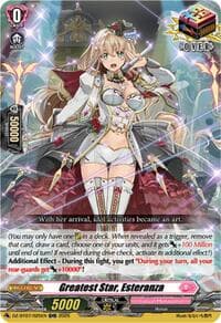 Greatest Star, Esteranza - DZ-BT07: Moon Fangs & Cerulean Blaze - Cardfight Vanguard card