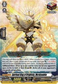 Spiritual King of Brightsky, Meridzanblia - DZ-BT07: Moon Fangs & Cerulean Blaze - Cardfight Vanguard card