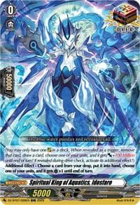 Spiritual King of Aquatics, Idosfaro - DZ-BT07: Moon Fangs & Cerulean Blaze - Cardfight Vanguard card