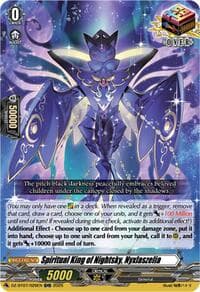 Spiritual King of Nightsky, Nyxlaszelia - DZ-BT07: Moon Fangs & Cerulean Blaze - Cardfight Vanguard card